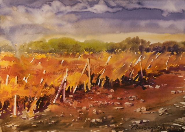 Осенний виноградник