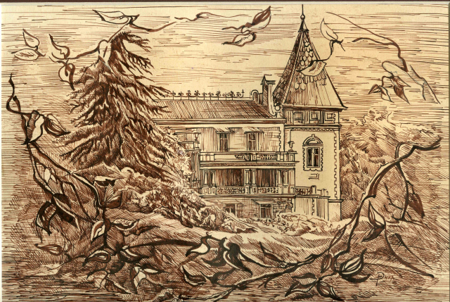 Вид на дворец Александра III